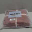 BESTOUCH Duvet Cover Set 100% Washed Cotton Linen Feel Super Soft Comfortable Chic Lightweight 3 PCs Home Bedding Set Solid Fired Brick Red Queen (Queen (90" x 90"))