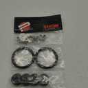 Bumper Trunk Quick Release Front Rear Bumper Fastener Kit  (BLACK)