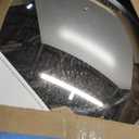 18" Outdoor Acrylic Round Convex Mirror, Security Mirror for Retail Stores, Warehouses, Driveways, and Parking Lots, Acrylic Mirror for Blind Spots and High-Traffic Areas