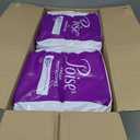 Poise Incontinence Pads & Postpartum Incontinence Pads, 5 Drop Maximum Absorbency, Long Length, 120 Count (2 Packs of 60)