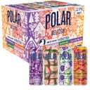 Polar Seltzer Limited Edition Winter Sparkling Water Variety Pack, 12 fl oz Cans, 12 Pack, Seasonal Flavors of Blackberry Snowflake, Dance of the Plum Fairy, Blood Orange Cranberry & Spiced Pear Cider (EXP 03/18/27)