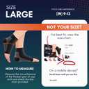 Ankle Brace for Women & Men - Compression Socks 20-30mmHg, Achilles Tendonitis, Plantar Fasciitis Relief, Sprained Ankle, Heel Spurs, Foot Swelling & Fatigue, Arch Support (1 Pair)