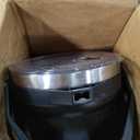 BUZIO 7.4 Qt/7 L Large Insulated Ice Bucket with Lid and Scoop & Tongs, 7 Liters
