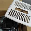 Broan-NuTone Bathroom Exhaust Fan with LED Light and Roomside Installation, Energy Star Certified, 110 CFM, Very Quiet 1.0 Sones White, AE110L