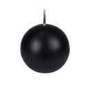 Zest Candle 2 Inch Black Ball Candles