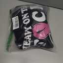 Heavy On The Fuck Cancer Survivor Breast Cancer Support Pullover Hoodie (Black)