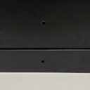 Modern Toilet Paper Holder with Storage Drawers - Toilet Paper and Wipes Holder for Bathroom - Aluminum TP Holder with Shelf and Drawers - Adhesive or Wall Screw Mounting - (Black/Black Knobs)