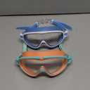 2 Pack Kids Swim Goggles for 3-15 UV Protection Anti-Fog Pool Water Swimming Goggles For Boys Girls Youth Toddler