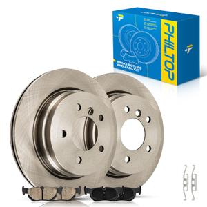 PHILTOP Front & Rear Brake Kit for Ford F150 2012-2020
