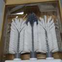 Double Baby Bottle Cleaning Brush Set with Suction Base - Cleans Two Bottles at Once - Includes Nipple Cleaner Brush - High Density Bristles, Dishwasher Safe - Baby Gift & Newborn Essential