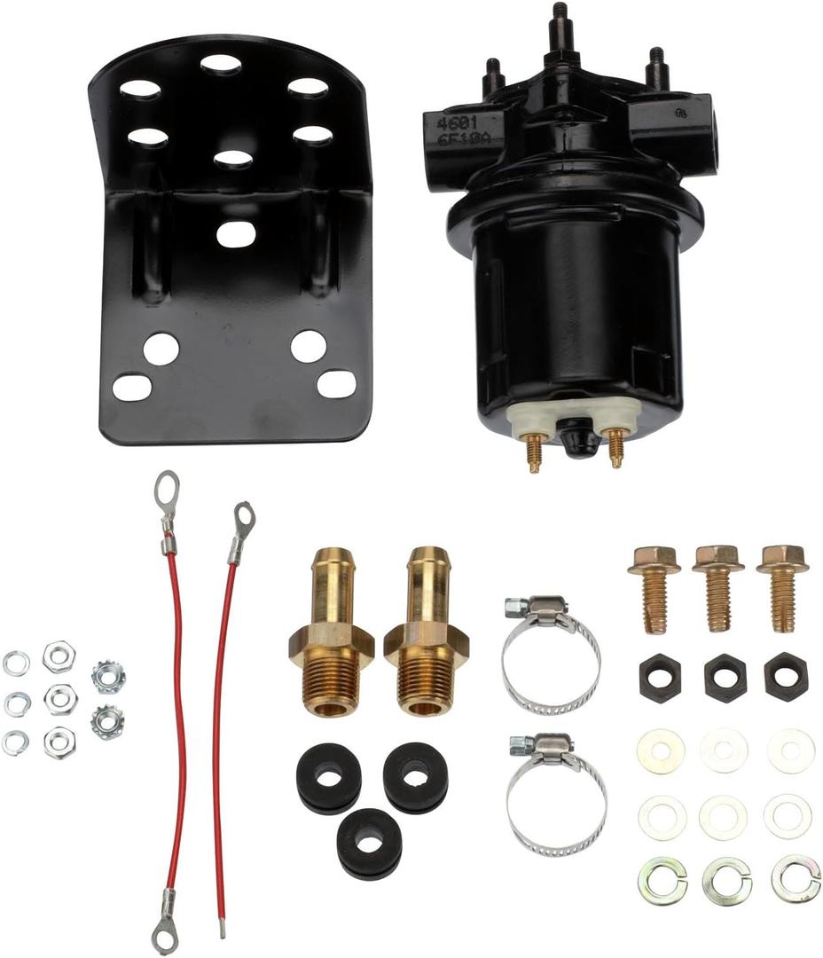 Carter Electric Fuel Pump 12V Automotive Replacement Compatible with Hi-Performance. Requires Pressure Regulator 404-503HP or equivulent. (P4601HP)