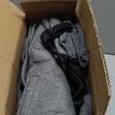 Road Comforts Car Seat Covers Full Set, Front and Split Rear Bench Seat Cover for Car, Universal Cloth Seat Protectors for SUV, Sedan, Van, Automotive Interior Covers Set, Airbag Compatible, Black