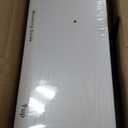 BAYKA White Floating Shelves for Wall, 36 inches Wall Mounted Rustic Wood Shelves for Bathroom, Bedroom, Living Room, for Book/Storage/DecorSet of 3 (C. White - Modern Minimalist Style)