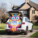 Halloween Trunk Or Treat Car Decorations Kit, Owl Christian Trunk or Treat Car Decorations Kit for Suv Archway Garage Door Halloween party decorations Religious
