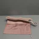 Pu Leather Travel Case Compatible with Dyson Airwrap Styler, Portable Waterproof Organizer Bag for Shark FlexStyle Attachments Storage, Pink