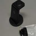 Anlmz 3 in 1 Charging Station for iPhone, Wireless Charger for iPhone 17 16e 16 15 14 13 12 11 X Pro Max & Apple Watch - Wireless Charging Station for AirPods 4 3 Pro (Black)