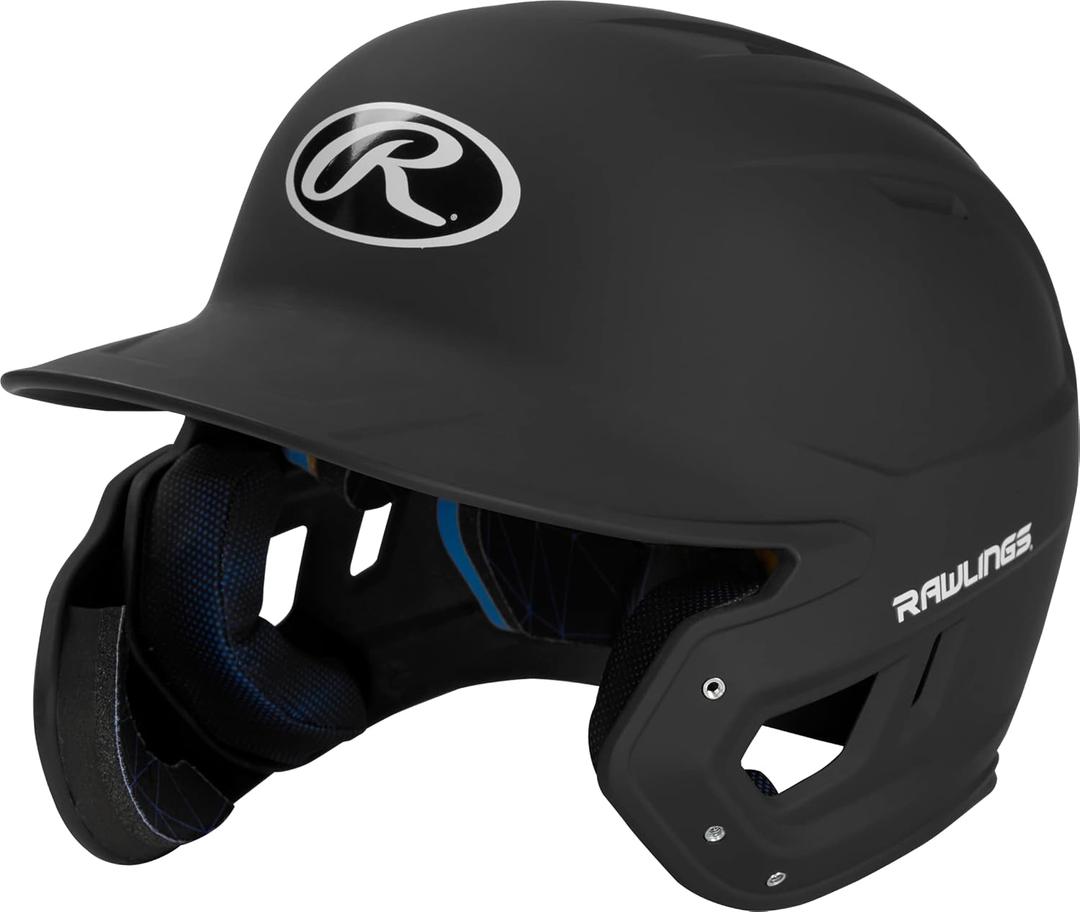 Rawlings | MACH Adjust Baseball Batting Helmet | Adjustable Face Guard | Matte | JR & SR Sizes | Multiple Colors (SR (6 7/8 - 7 5/8))