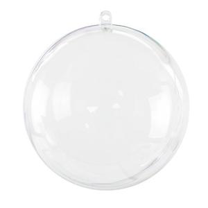 Super Z Outlet Clear Plastic Acrylic Bath Bomb Mold Shells Molding Balls Kit (120mm, 12 Pack)