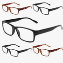 Gaoye Professional Reading Glasses for All Day - Computer Readers with Blue Light Protection - Value Pack 5, +2.25 