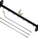 Tool Daily Dual-Function Undercarriage Cleaner, 24 Inch, Water Broom for Pressure Washer with 7 Nozzles, Under Car Washer Attachment, 3 Pcs Extension Wand, 4000 PSI