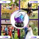 Bubble Machine - Halloween Bubble Maker for Kids with Big Bubbles Design, Multi-Color LED Light, 20oz CapacityUSB-C Rechargeable - Outdoor Toys for Toddlers Ages 3+ Boys Girls Party Birthday Gift