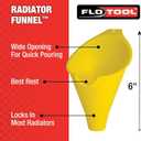 FloTool 10712MX4 Super Quad Funnel for Oil, Lubricant and Other Fluids, 4pk