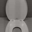 Mayfair NextStep2 Slow-Close Toilet Seat with Built-In Toddler Potty Training Seat, Removable, White, Elongated