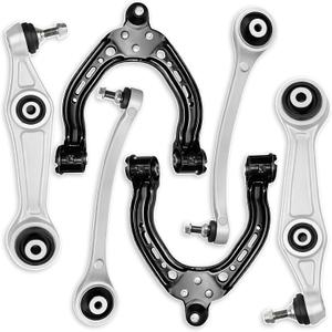 6PCS Front Rearward Forward Lower Upper Control Arm Fit for Compatible With Tesla Model S 2012 2013 2014 2015 2016 2017 2018 2019 2020 2021 OE# 1043966-00-A 1041570-00-B 1048951-00-B