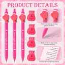 20 Sets Breast Cancer Awareness Gifts,Pink Ribbon Ballpoint Pens,Boxing Glove Lapel Pins, Motivational Cards with OPP Bags,Breast Cancer Favors for Fighters Women Survivor, Charity Events