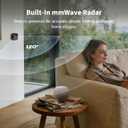 Aqara Smart Thermostat W200 with Apple Adaptive Temperature & Clean Energy Guidance, 4" Touchscreen, Matter Controller, Built-in Radar Sensor, Works with Apple Home, Siri, Google Assistant, Alexa