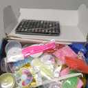 126 Pcs DIY Slime Making Kit for Girls Boys - Birthday Idea for Kids Age 5+. Ultimate Supplies Include 28 Crystal Slime, 2 Glow in The Dark Powder, 48 Bottle Glitter Jar etc.