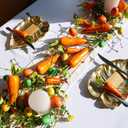 Winlyn 12 Pcs Easter Artificial Carrots Decorative Orange Foam Carrots Lifelike Simulation Artificial Vegetables for Home Kitchen Decor Spring Easter Basket Bunny Wreath DIY Crafts Photo Props