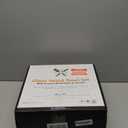 Large Glass Salad Bowl with Lid Set, 5.7 L Decorative Glass Mixing Bowl, Trifle and Serving Bowls with Lids as Cheese Charcuterie Board and Plate, Comes with Wood Serving Utensils