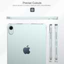 MoKo Case for iPad mini 7 (A17 Pro), iPad mini 7th/6th Generation Case 8.3 inch (2024/2021) Thin Lightweight Soft TPU Crystal Clear Cover Drop Protective Case for iPad mini 7th Generation 2024, Clear