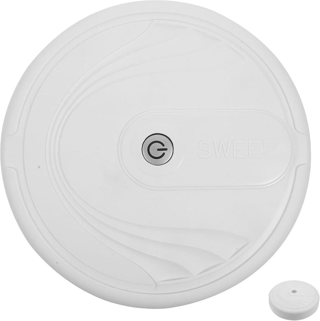 Toyvian Toy Robot Vacuum That Works, Kids Sweeping Robot Cleaning Machine, Boys Playhouse Toy