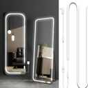 Led Vanity Mirror Lights, 13.2FT 6000k Full Body Mirror Light Strip, Stick on Vanity Lights with AC Adapter Touch Control, Makeup Lighting for Full Body Mirror/Makeup Table/Bathroom
