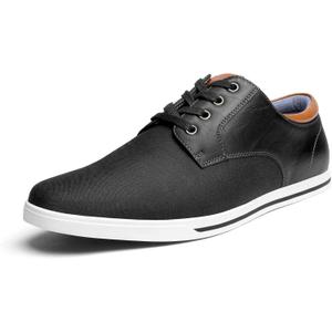 Bruno Marc Men's Rivera Oxfords Shoes Sneakers (9, Black)