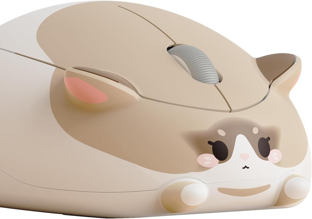Akko Wireless Gaming Mouse Ragdoll Cat 2.4G GHz with a USB Receiver, Cute Optical Cordless Cartoon Mice for Computer/Laptop/Desktop/PC Compatible with Mac/Win