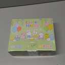 24 Pcs Easter Eggs Filled with Bunny Figurines SetPrefilled Easter Egg Party FavorsEaster Bunny Figurines Basket Stuffers Fillers, Party Favors and Classroom Prize Supplies