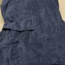 Sunbeam Royal Mink Sherpa Admiral Blue Heated Personal Throw / Blanket, Cozy-Warm, Adjustable Heat Settings