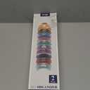 Hat Organizer for Baseball Caps Hold Up to 40 Hats, 2 Pack Hat Rack for Wall, Strong Adhesive Hat Storage Display Holder for Closet Door and Wall (Black)