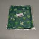 XCHI Green Shamrocks St. Patrick's Day Tablecloth Rectangle Table Cloth Washable Table Covers for Indoor Dining Home Party Decorations 60x120 Inch