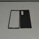 Aramid Fiber Case for Samsung Galaxy Z Fold 7 Compatible with MagSafe, Black 600D with Carbon Fiber Texture, Super Slim Protective Cover Skin, Soft Touch Sturdy Durable Snap-on Back Cover