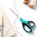 LIVINGO Scissors All Purpose Heavy Duty - 3 Pack 8.5 Blue Sharp Shears for Office Home and School Crafting Sewing Cutting Paper Fabric
