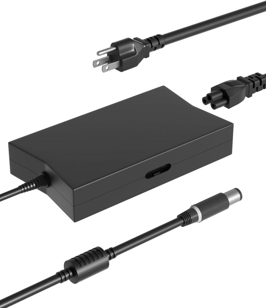 130W Charger Compatible with Dell G3 G5, Precision 3541 3520 3530 3551 M4300 M4400 M4500 M2800, inspiron/XPS 14 15 17, Adapter Suitable for Travel and Office use