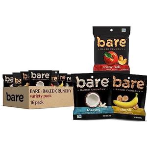 Bare Baked Crunchy, Fruit Variety Pack, 0.53 Ounce (Pack of 16)By May 16 2026