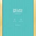 LaVie Home 20 x 40 Poster Frame Gold, Display Pictures 20x40, Stable and Sturdy Picture Frame and Polished Plexiglass, Horizontal and Vertical Format of The Wall（1 Pack）