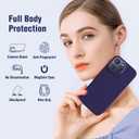 Nillkin for iPhone 16 Pro Max Case with Camera Protection & Stand, Compatible with MagSafe, Shockproof Silicone Slim Phone Case iPhone 16 Pro Max, Soft Anti-Scratch Microfiber Lining, Midnight Green