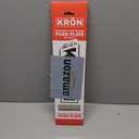 KRON - Door Push Plate, 4 x 16 Metal Plate with Screws for Wood or Metal Doors, Door Protection with Pre-Drilled Holes and Commercial Grade Screws - Stainless Steel