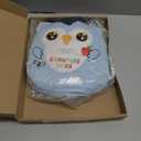 Preschool Graduation Owl Plush Toy: 8-Inch Blue Owl Kindergarten Graduation Stuffed Animal, Cute Class of 2026 Plushies, Graduation Gifts for Kids Boys Girls, Premary School Grad Party Decoration